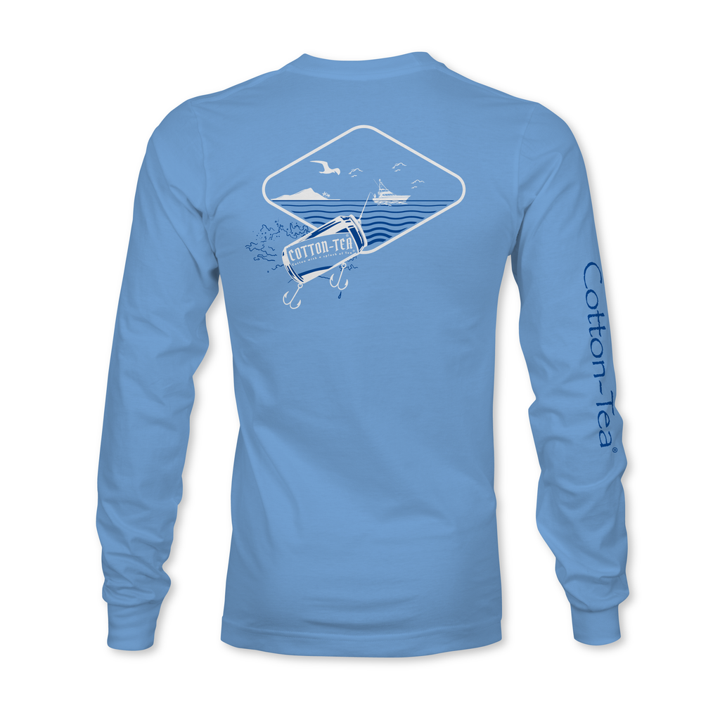 Can Fishin' Long Sleeve T-Shirt - Fishing Tee | Cotton-Tea®