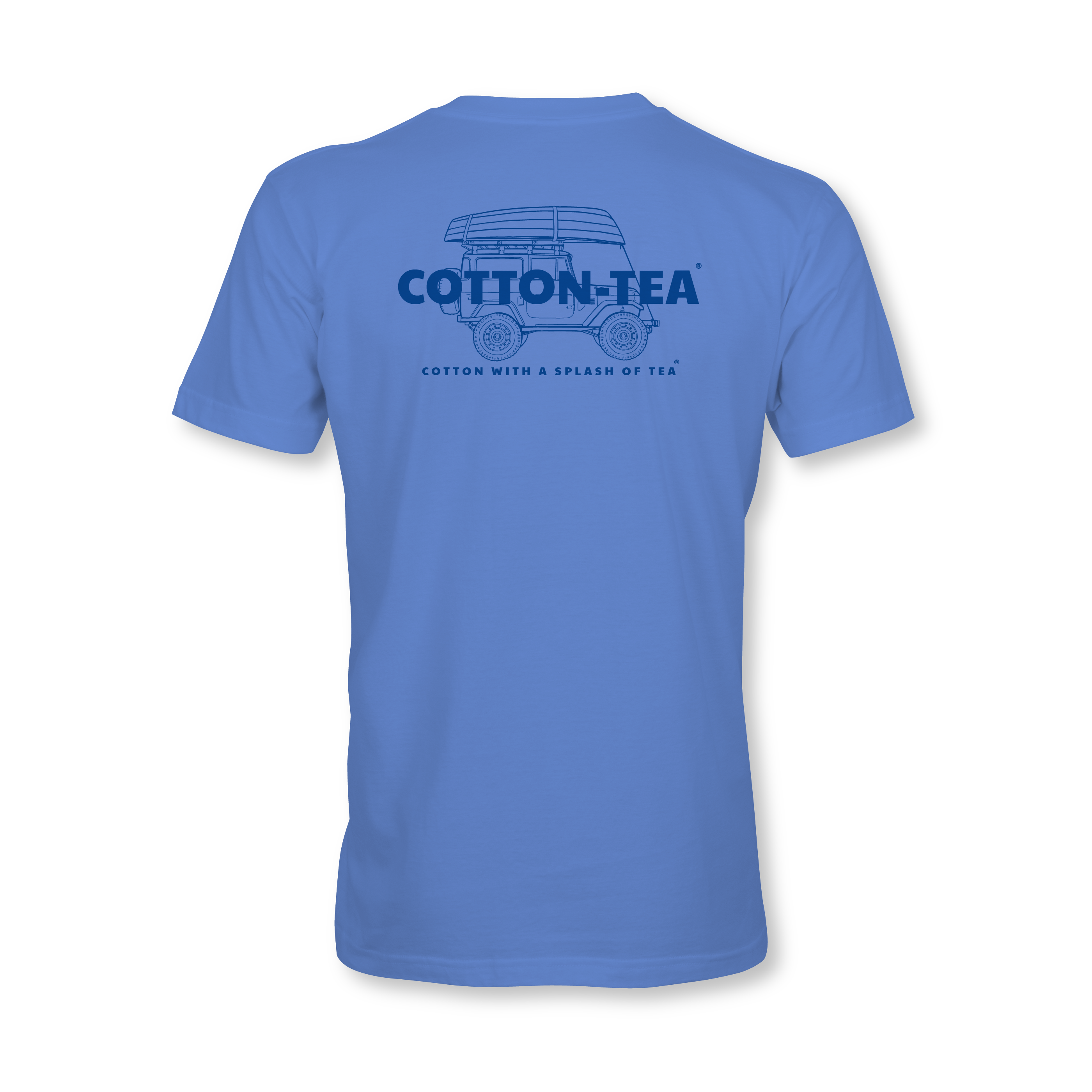 Outdoor Adventures Blues T-Shirt - SUV Canoe Tee | Cotton-Tea®