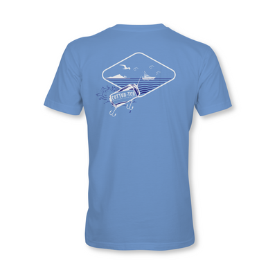 Can Fishn' Blues T-Shirt | Cotton-Tea.